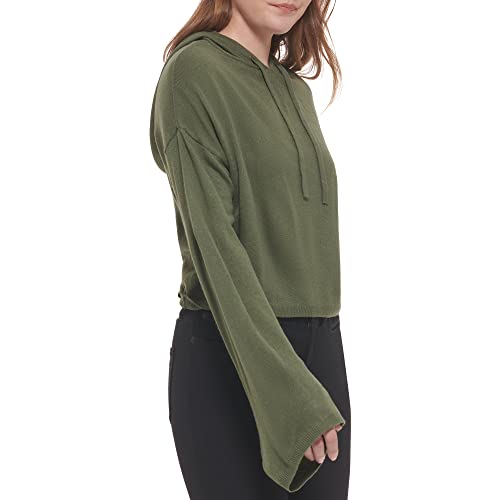 CJ2R0110 CHAIN STITCH V-NECK SWEATER WOMEN XL THYME - Brand New