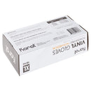 Karat Black Vinyl Powder-Free Gloves - Case of 1000 (Medium) - Brand New