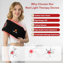 PPOKK RED LIGHT THERAPY FOR BODY 120 LEDS INFRARED LIGHT THERAPY - BLACK - Like New