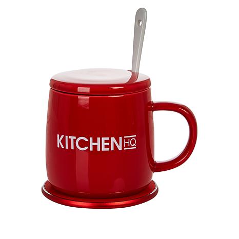 712144611 KITCHENHQ TEMPERATURE CONTROLLED MUG - RED New