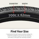 Schwinn Replacement Bike Tire Tube, Bike Inner Tube, Standard or Self Sealing - Brand New