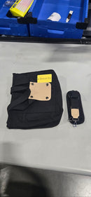DAIACES COMMUTER BAG TOTE MULTI-POCKETS W/ SHOULDER STRAP - BLACK - Like New