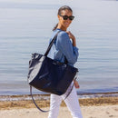 Large Carryall Tote Bag Lightweight Nylon Weekender Travel Beach Bag B0938FFDQN - Brand New