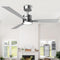 AHAWILL 42" Ceiling Fan Light Outdoor Ceiling Fans Lights Remote Reversible - Brand New
