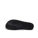 CJ2827 REEF WOMEN'S, CUSHION VISTA SLIDE, SIZE WOMEN 8 (JP W25) - COGNAC BLACK - Like New