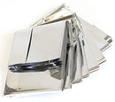 PRIMACARE CB-6841 EMERGENCY FOIL MYLAR THERMAL BLANKET, 82" LENGTH X 54" WIDTH - Like New