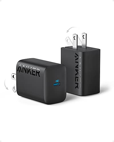 ANKER 30W USB-C Charger, Anker 312 Charger with Compact & Foldable Design 2PK - Like New