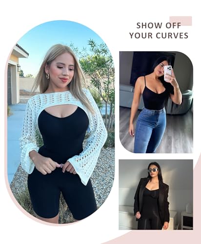 FeelinGirl Shapewear Bodysuit Tummy Control Seamless Sculpting Butt Lifter - Brand New