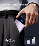 JOYFAR PORTABLE CHARGER POWER BANK, 30000MAH 65W ESSENTIALS BATTERY PACK, PURPLE - Like New