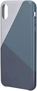 NATIVE UNION IPHONE XS MAX CASE LEATHER LIKE - MARQUETRY BLUE - Like New