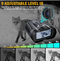 NIGHT VISION GOGGLES 4K INFRARED DIGITAL BINOCULARS4000MAH RECHARGEABLE - BLACK - Like New