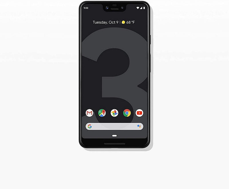 For Parts: Google Pixel 3 XL 64GB - Unlocked - Black DEFECTIVE MOTHERBOARD