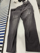 STONE FLEX JEANS - SIZE: MEN 42X31 - JET BLACK - Brand New