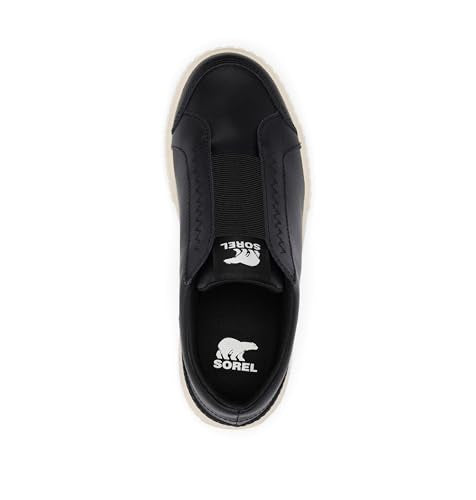 2131741010 SOREL WOMEN'S ONA AVE SLIP ON SNEAKER SIZE WOMEN 7 BLACK - Like New