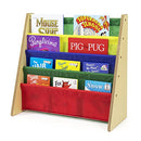 HUMBLE CREW 4-TIER KIDS BOOKSHELF NATURAL WOOD/PRIMARY WO593 - NATURAL WOOD - Like New