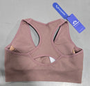 HEATHYOGA HIGH IMPACT SPORTS BRA FOR WOMEN,SUPPORT PADDING - SIZE WOMEN L - PINK - Like New