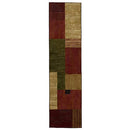 Mohawk Home Alliance Modern Geometric 2' x 5' Area Rug - Red - Brand New