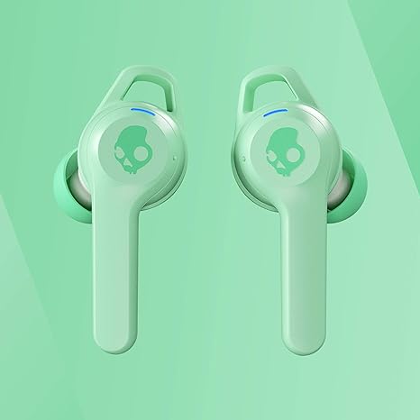 Skullcandy Indy Evo In-Ear Wireless Earbuds Microphone S2IVW-N742 - Mint - Like New