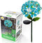 TOUCH OF ECO Solar LED Metal Flower Stake Light Perfect for Your Garden - BLUE - Like New