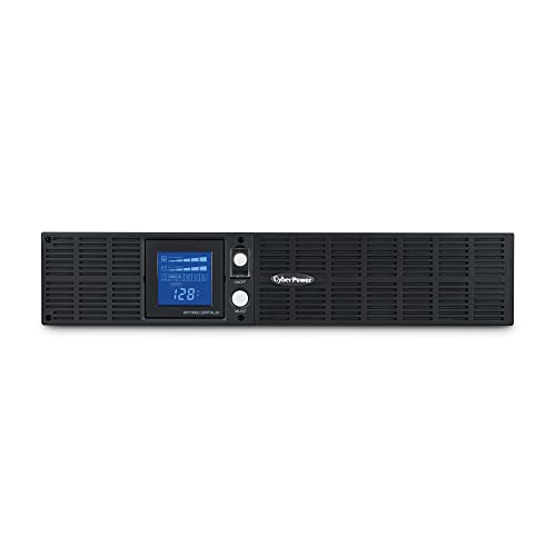 CYBERPOWER OR1500LCDRTXL2U SMART APP LCD UPS SYSTEM, 1500VA/1125W - BLACK - Like New