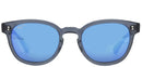 MAUI JIM CHEETAH 5 MJ 842-27G GRAY TRANSLUCENT FRAME BLUE HAWALL POLARIZED 52MM - Like New