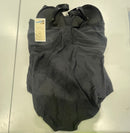 CARIBBEAN SAND WOMEN'S ONE PIECE SWIMSUIT - SIZE: WOMEN 24W - BLACK - Brand New
