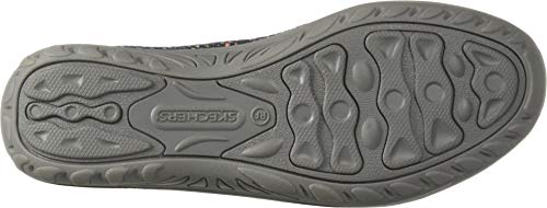 Skechers Women's Reggae Fest-Wicker Loafer Flat Navy Size 8 - Like New