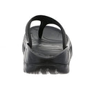 1117910 HOKA ONE ONE ORA RECOVERY FLIP WOMENS SIZE 10 BLACK/DARK GULL GRAY - Brand New