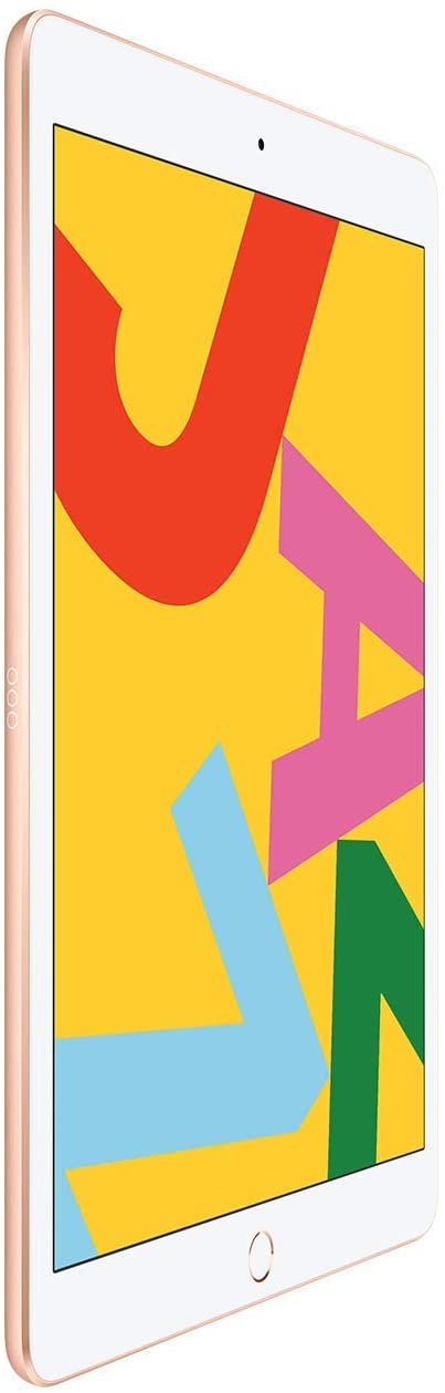 For Parts: Apple 10.2" iPad 7th Generation 128GB Wi-Fi Gold MW792LL/A - CRACKED SCREEN/LCD