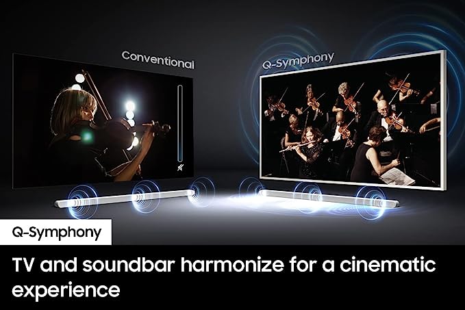 Samsung 3.1.2ch Soundbar Wireless Dolby Atmos HW-S801B - White - Scratch & Dent