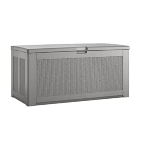 Rubbermaid Extra Large Resin Outdoor Storage Deck Box 134 Gal - - Scratch & Dent
