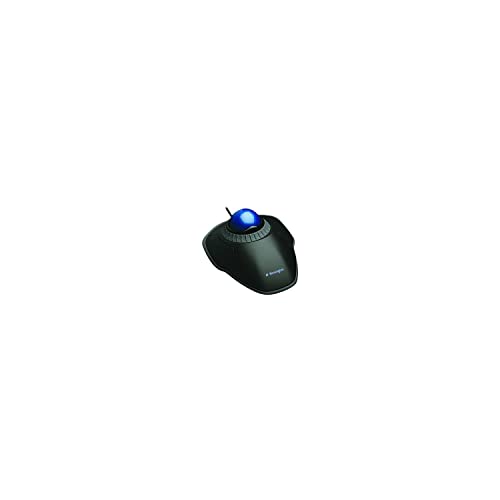 Kensington Orbit Trackball with Scroll Ring Two Buttons Black Kmw72337 - Like New