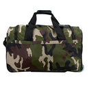 ROCKLAND ROLLING DUFFEL BAG,BLACK,CAMO,22" - Brand New