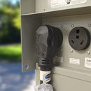 CONNTEK HEAVY DUTY 50 AMP RV POWER CORD 15-FEET 14455-15 - BLACK - Brand New