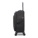 AMERICAN TOURISTER PHENOM SOFTSIDE CARRY ON SPINNER SUITCASE - BLACK - Like New