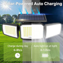 DAMINY Solar Security Light with Motion Sensor,Super Bright LED - Like New