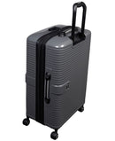 IT LUGGAGE HELIXIAN 29" HARDSIDE 8-WHEEL EXPANDABLE SPINNER - CHARCOAL GRAY - Like New
