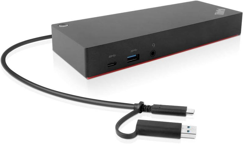 Lenovo ThinkPad Hybrid USB-C with USB-A Dock US 40AF0135US - BLACK - Like New