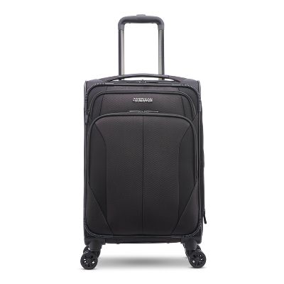 AMERICAN TOURISTER PHENOM SOFTSIDE CARRY ON SPINNER SUITCASE - BLACK - Like New