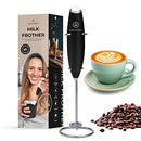 CHEFWAVE HANDHELD MILK FROTHER WITH STAND CW-MFS - BLACK - Like New