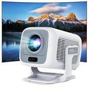 WEMI NATIVE 1080P SMART MINI PROJECTOR WiFi 6 BLUETOOTH 5.4 FULL HD 4K - WHITE - Like New