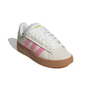 ADIDAS WOMENS GRAND COURT ALPHA 00S SIZE: 5.5 - WHITE/BLISS PINK/GOLD METALLIC - Brand New