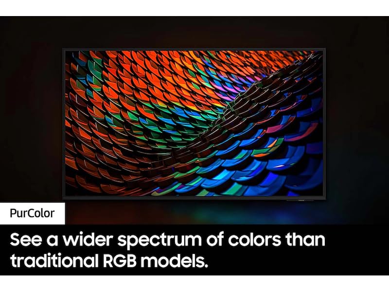 SAMSUNG 43 Class DU7200B 2024 CRYSTAL UHD 4K SMART TIZEN UN43DU7200BXZA - BLACK - Like New