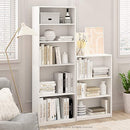 Furinno Jaya 3-Tier Bookshelf Adjustable Shelves 9.5 x 24.5 x 40.3 - White - Like New