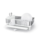 Simplehuman Steel Frame Dish Rack White and Stainless - Brand New