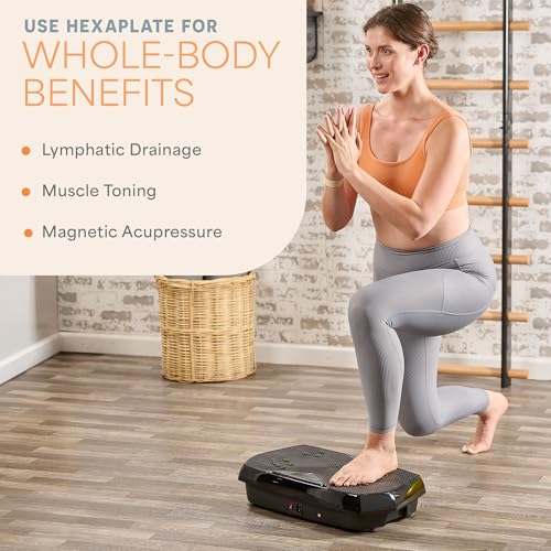 LIFEPRO VIBRATION PLATE EXERCISE MACHINE MAGNETIC ACUPOINTS - Scratch & Dent