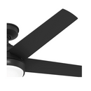 HUNTER SKYFLOW 52" 5 BLADE INDOOR / OUTDOOR LED CEILING FAN - MATTE BLACK - Like New