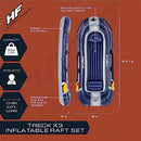 BESTWAY HYDRO-FORCE INFLATABLE RAFT SET | INFLATABLE BOAT - 3-PERSON - Like New