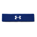 UNDER ARMOUR MEN'S PERFORMANCE HEADBAND; ONE SIZE - ROYAL/WHITE - Brand New
