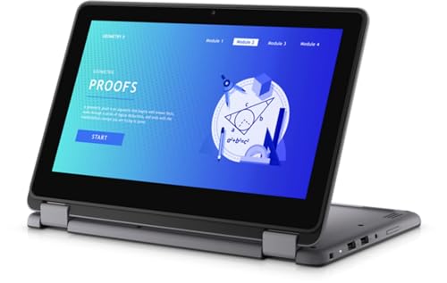 DELL LATITUDE 3140 N100 128GB SSD 4GB 11.6 " (1366X768) NO WEBCAM - BLACK - Like New
